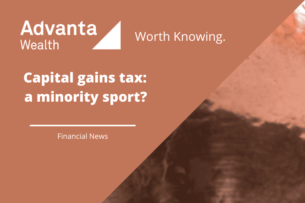 Is capital gains tax a minority sport?