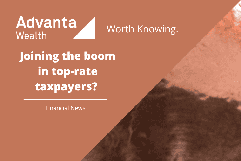 Joining the boom in top-rate taxpayers?